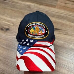 Vintage 90s special‎ operations warrior foundation us embroidered military cap